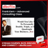 Frank Kern Advanced Consulting Class FREE DOWNLOAD