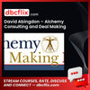 David Abingdon Alchemy Consulting And Deal Making Masterclass FREE DOWNLOAD