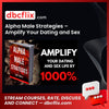 Alpha Male Strategies – Amplify Your Dating and Sex Life by 1000% free downoad, dbcflix, dbcflix.com, storedbc.com, downloadbusinesscourse, mega, google drive