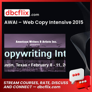 AWAI – Virtual Business Building Intensive 2017 free downoad, dbcflix, dbcflix.com, storedbc.com, downloadbusinesscourse, mega, google drive
