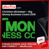 Christian Mickelsen – Big Money Business Coach 2018 (Bundle) free downoad, dbcflix, dbcflix.com, storedbc.com, downloadbusinesscourse, mega, google drive