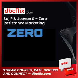 Saj P Jeevan S Zero Resistance Marketing FREE DOWNLOAD