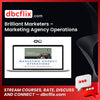 Brilliant Marketers – Marketing Agency Operations free downoad, dbcflix, dbcflix.com, storedbc.com, downloadbusinesscourse, mega, google drive