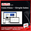 Cass Klass – Simple Sales free downoad, dbcflix, dbcflix.com, storedbc.com, downloadbusinesscourse, mega, google drive