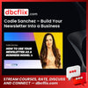 Codie Sanchez – Build Your Newsletter Into a Business 2024 free downoad, dbcflix, dbcflix.com, storedbc.com, downloadbusinesscourse, mega, google drive