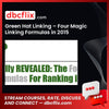 Green Hat Linking Four Magic Linking Formulas In 2015 FREE DOWNLOAD