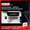 David Sharpe – Affiliate Marketing Business Blueprint free downoad, dbcflix, dbcflix.com, storedbc.com, downloadbusinesscourse, mega, google drive