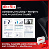 Domont Consulting – Mergers and Acquisitions Toolkit free downoad, dbcflix, dbcflix.com, storedbc.com, downloadbusinesscourse, mega, google drive