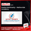 Duston Mcgroarty Native Ads Academy FREE DOWNLOAD