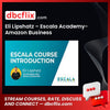 Eli Lipshatz – Escala Academy-Amazon Business free downoad, dbcflix, dbcflix.com, storedbc.com, downloadbusinesscourse, mega, google drive