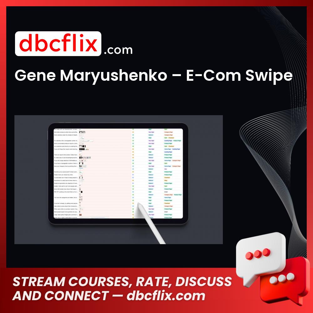 download, downloadbusinesscourse, drive, fast, free, Gene Maryushenko – E-Com Swipe, google, mega, rapidgator, torrent