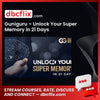 Guniguru – Unlock Your Super Memory in 21 Days free downoad, dbcflix, dbcflix.com, storedbc.com, downloadbusinesscourse, mega, google drive