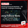 Hacking Financial Markets 25 Tools For Trading Investing 2016 FREE DOWNLOAD