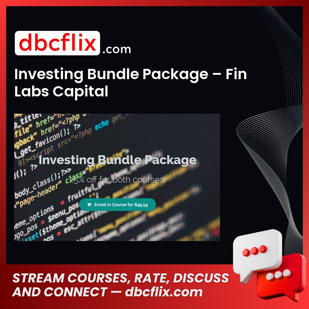 Investing Bundle Package Fin Labs Capital FREE DOWNLOAD