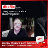 Jerry West To Kill A Hummingbird FREE DOWNLOAD