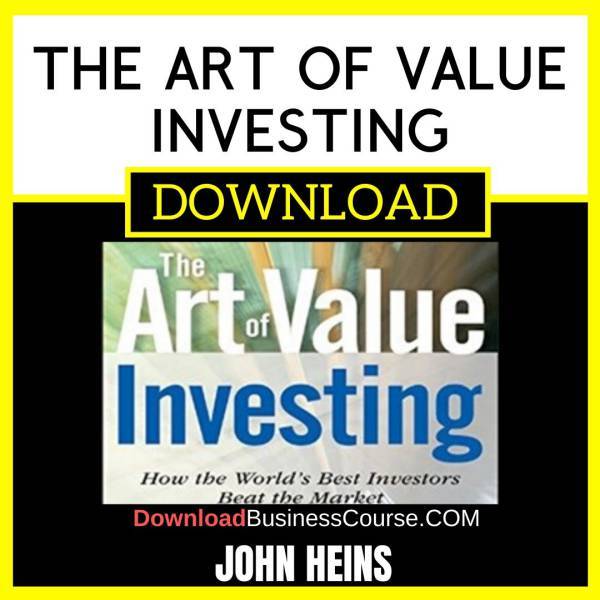 John Heins The Art Of Value Investing FREE DOWNLOAD