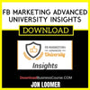 Jon Loomer Fb Marketing Advanced University Insights FREE DOWNLOAD