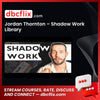 Jordan Thornton – Shadow Work Library free downoad, dbcflix, dbcflix.com, storedbc.com, downloadbusinesscourse, mega, google drive