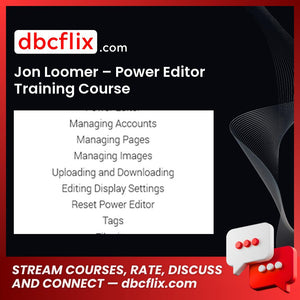 Jon Loomer Power Editor Training Course FREE DOWNLOAD