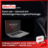 Ryan Lee – Second Act Backstage Pass Legend Package free downoad, dbcflix, dbcflix.com, storedbc.com, downloadbusinesscourse, mega, google drive