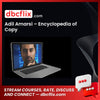 Adil Amarsi – Encyclopedia of Copy free downoad, dbcflix, dbcflix.com, storedbc.com, downloadbusinesscourse, mega, google drive