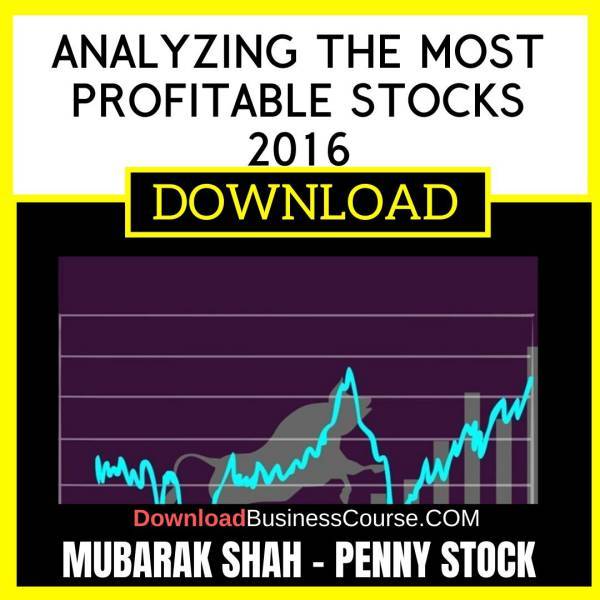 Mubarak Shah Penny Stock Trading Analyzing The Most Profitable Stocks 2016 FREE DOWNLOAD