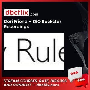 Dori Friend Seo Rockstar Recordings FREE DOWNLOAD