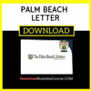 Palm Beach Letter FREE DOWNLOAD
