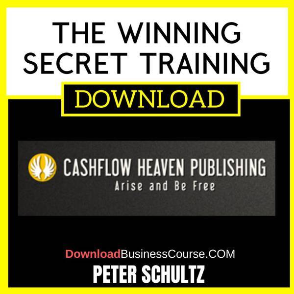 Peter Schultz The Winning Secret Training FREE DOWNLOAD