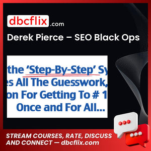 Derek Pierce Seo Black Ops FREE DOWNLOAD