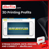 3D Printing Profits free downoad, dbcflix, dbcflix.com, storedbc.com, downloadbusinesscourse, mega, google drive