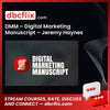 DMM – Digital Marketing Manuscript – Jeremy Haynes free downoad, dbcflix, dbcflix.com, storedbc.com, downloadbusinesscourse, mega, google drive