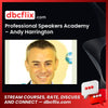 Professional Speakers Academy – Andy Harrington free downoad, dbcflix, dbcflix.com, storedbc.com, downloadbusinesscourse, mega, google drive