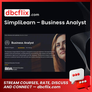 download, downloadbusinesscourse, free, google drive, mega, rapidgator, SimpliLearn – Business Analyst