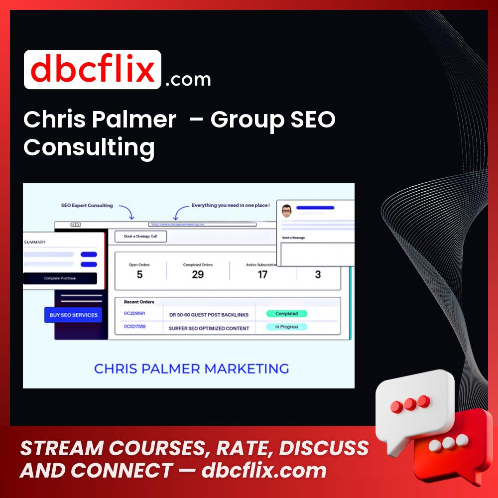 Chris Palmer – Group SEO Consulting, download, downloadbusinesscourse, drive, fast, free, google, mega, rapidgator, torrent
