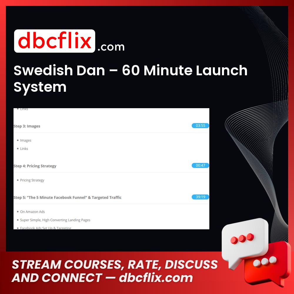 Swedish Dan 60 Minute Launch System FREE DOWNLOAD