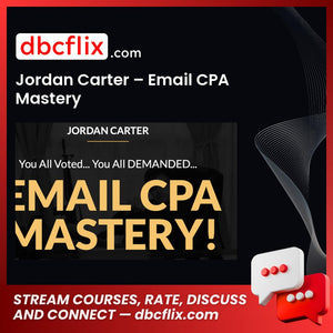 Jordan Carter – Email CPA Mastery free downoad, dbcflix, dbcflix.com, storedbc.com, downloadbusinesscourse, mega, google drive
