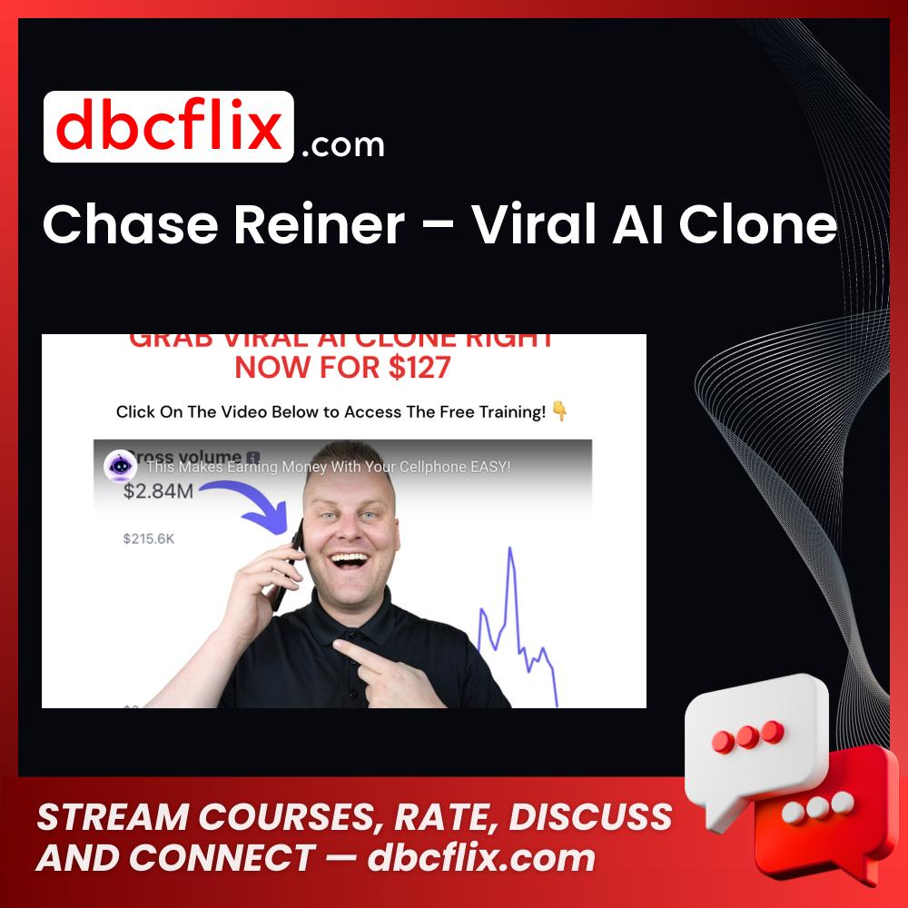 Chase Reiner – Viral AI Clone free downoad, dbcflix, dbcflix.com, storedbc.com, downloadbusinesscourse, mega, google drive
