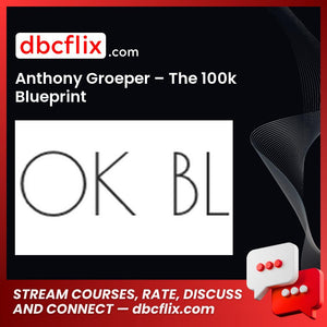 Anthony Groeper The 100k Blueprint FREE DOWNLOAD