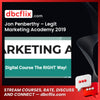 Jon Penberthy Legit Marketing Academy 2019 FREE DOWNLOAD