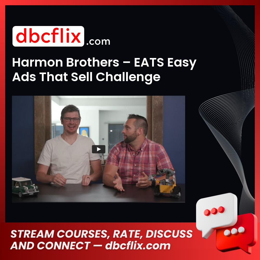 download, downloadbusinesscourse, free, google drive, Harmon Brothers – EATS Easy Ads That Sell Challenge, mega, rapidgator