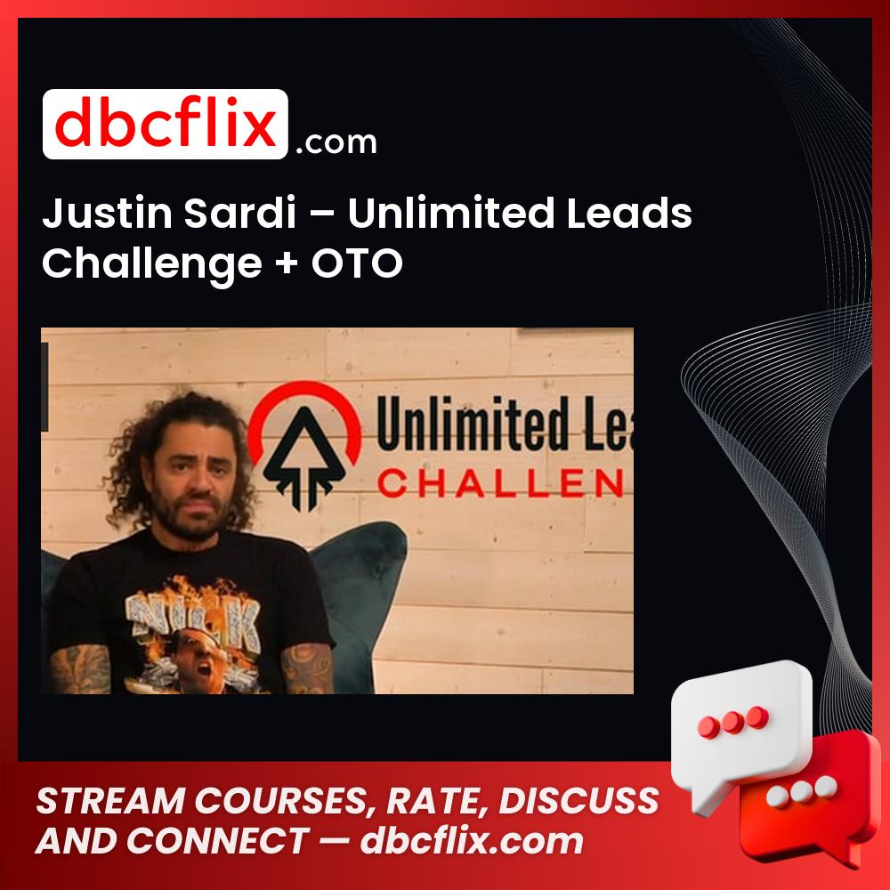 download, downloadbusinesscourse, drive, fast, free, google, Justin Sardi – Unlimited Leads Challenge + OTO, mega, rapidgator, torrent