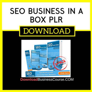 Seo Business In A Box Plr FREE DOWNLOAD