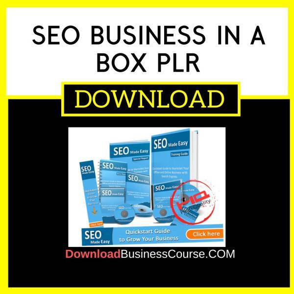 Seo Business In A Box Plr FREE DOWNLOAD