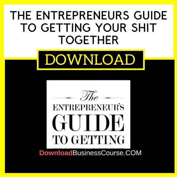The Entrepreneurs Guide To Getting Your Shit Together FREE DOWNLOAD