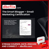 The Smart Blogger – Email Marketing Certification Program free downoad, dbcflix, dbcflix.com, storedbc.com, downloadbusinesscourse, mega, google drive