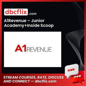 A1Revenue – Junior Academy+Inside Scoop free downoad, dbcflix, dbcflix.com, storedbc.com, downloadbusinesscourse, mega, google drive