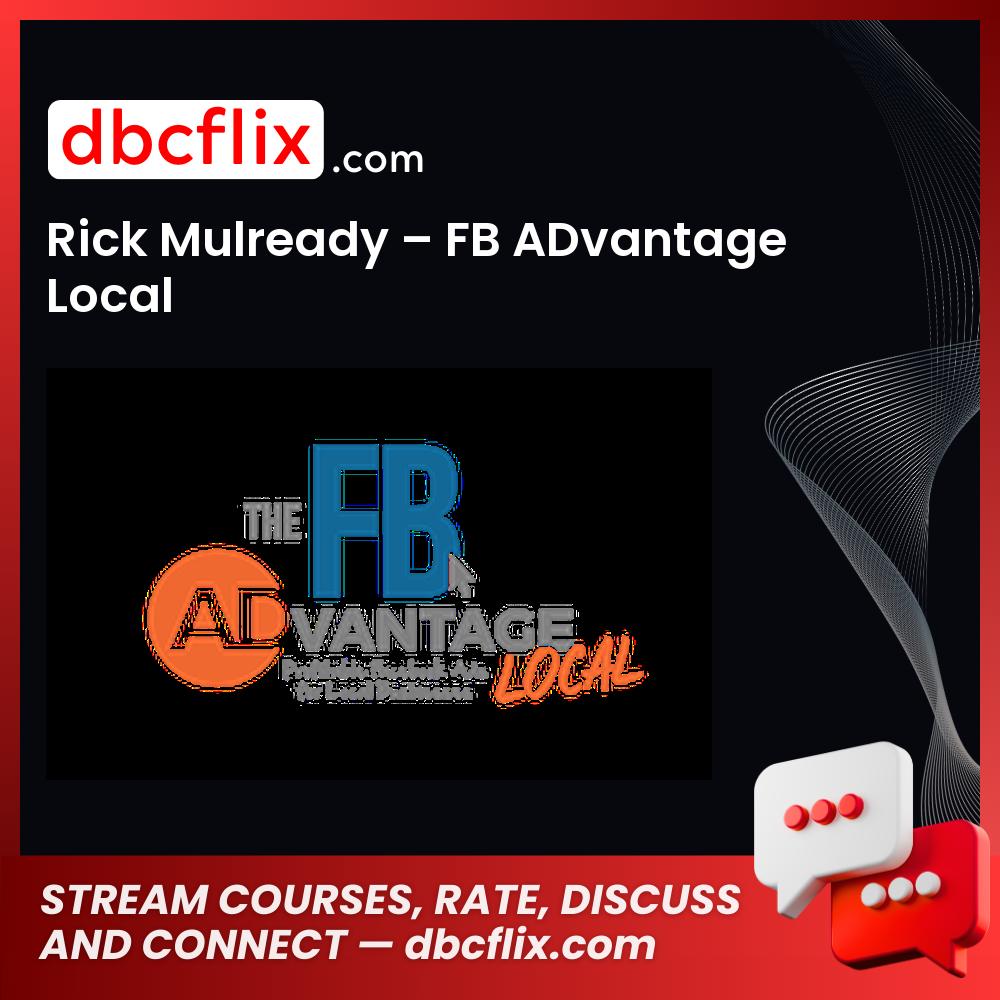 Rick Mulready Fb Advantage Local FREE DOWNLOAD