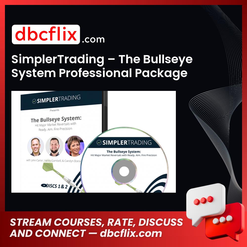 SimplerTrading – The Bullseye System Professional Package free downoad, dbcflix, dbcflix.com, storedbc.com, downloadbusinesscourse, mega, google drive
