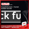 Russell Brunson – Funnel Builder Secrets free downoad, dbcflix, dbcflix.com, storedbc.com, downloadbusinesscourse, mega, google drive